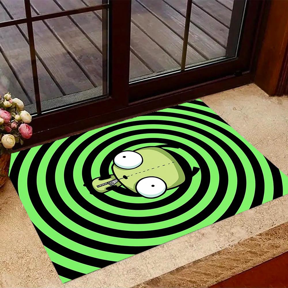 Zombie Invasion Carpet Suitable for Playrooms Balcony Game Room Dormitory Anti-slip Rug Office home decor Best for Christmas