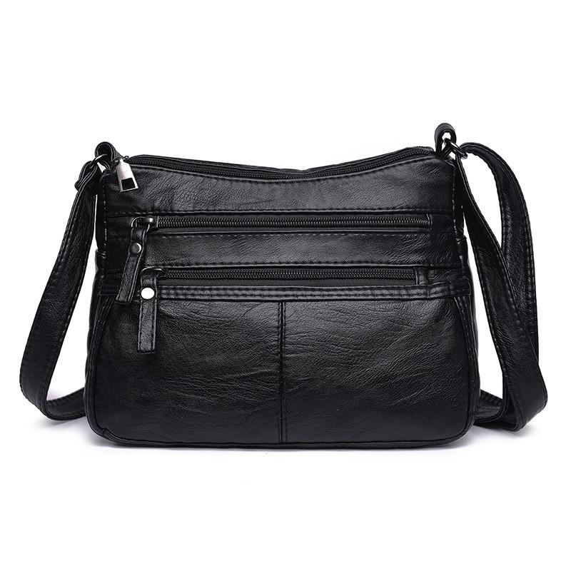 Street Style Pu Shoulder Bag For Women With Large Capacity And Zipper Closure For Daily Use