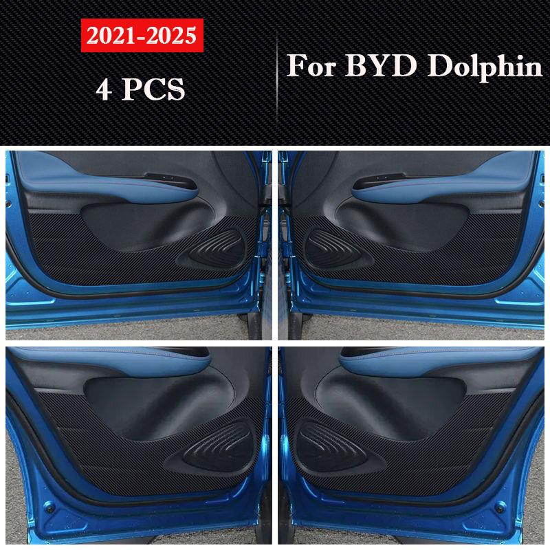 

For BYD Dolphin 2026 - 2026 Car Door Anti Kick Pad Glove Box Protection Stickers Scratch Resistant Film Interior Accessories