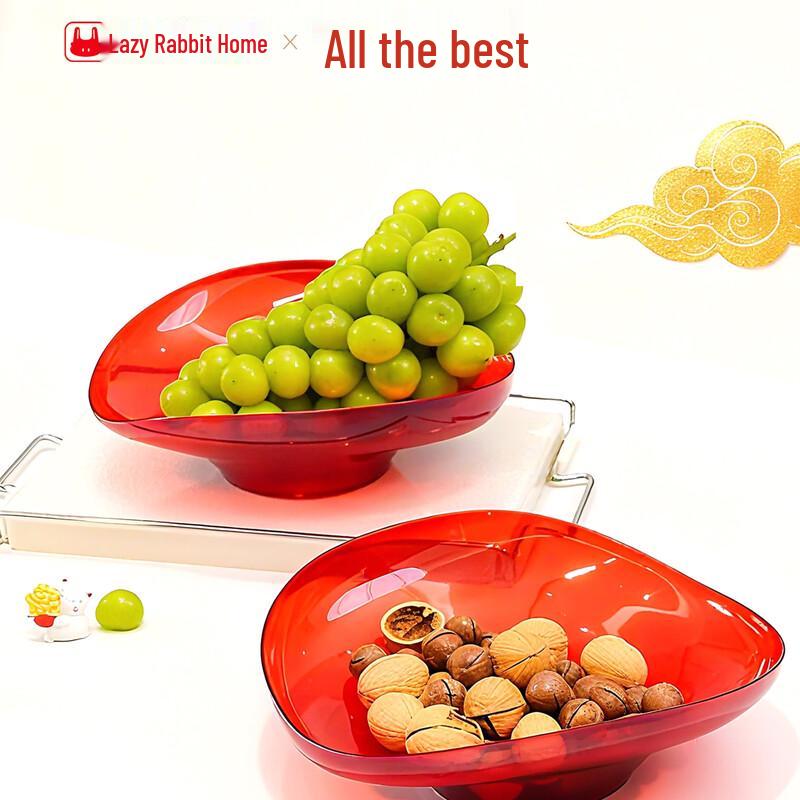 Lazy Rabbit Happy Living Fruit Plate Set (10 Pack)
