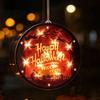 Easy Install Holiday Lighting Halloween Window Decor Light, Battery Powered Ghost Pumpkin Fairy Light String Lantern for Party, Spooky Hanging