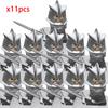 MOC Creative Medieval Game Valley Kinghts Ailin Guard Figures Warrior Armored Soldiers Army Weapons Helmet Blocks Bricks Toys