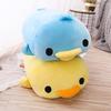 Squishy 4050Cm Yellow Duck Plush Pillow Down Cotton Stuffed Cartoon Animal Cushion Back Support Plushie Friend Gift