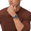 PRIVATEER Chronograph Brown Leather Watch
