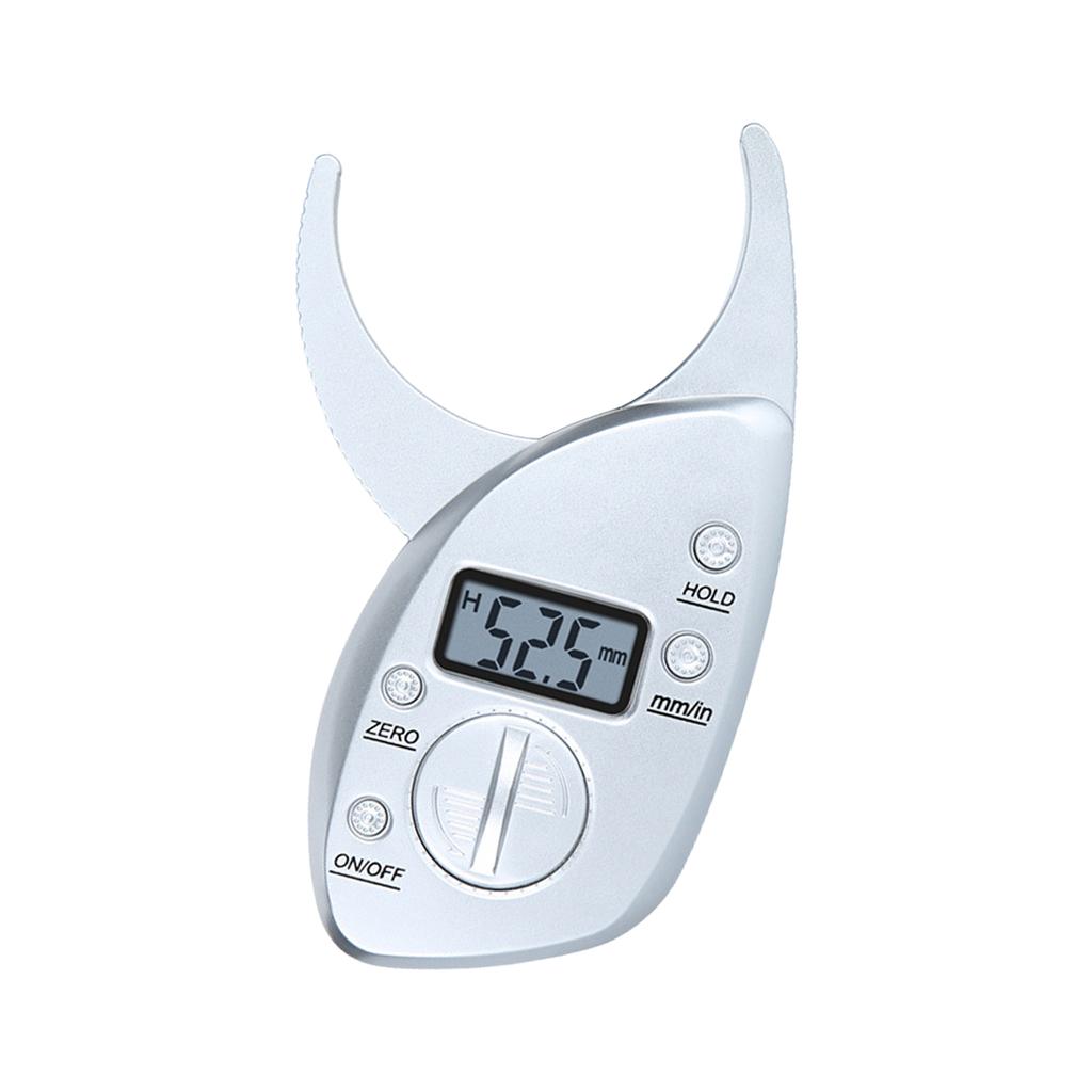 Digital Body Fat Caliper with Ergonomic Design & Easy To Read Display ABS for Accurate Measurement & Health Management