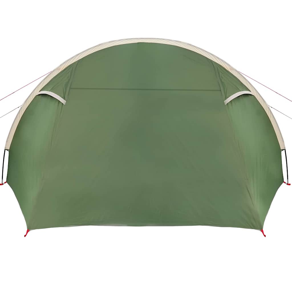 5 Person Tunnel Tent in Green and White 805 x 405 x 211 cm