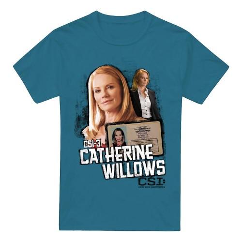 CSI Mens Catherine Willows T-Shirt