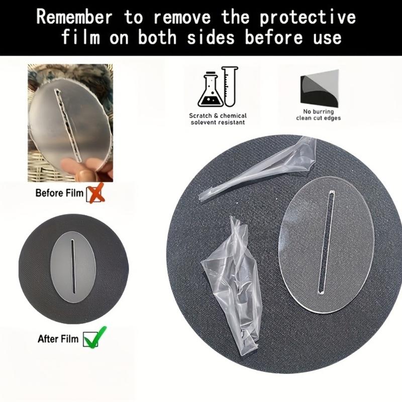 Große 210mm Bruchsichere Acryl-Kristallkugel Dekostück für Wohnzimmertischplatte Leicht zu reinigen