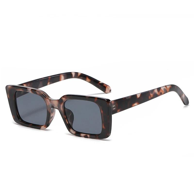 Fashion Square Small Frame Women's Sunglasses retro Style casual Ins Casual Summer Vacation Beach Decorative Glasses