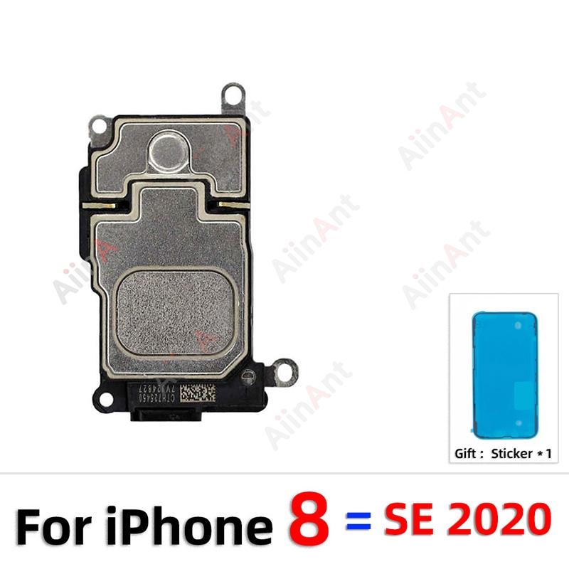 Waterproof Sticker +Flex For iPhone 11 Pro X Xr Xs Max 6 6s 7 8 Plus SE Bottom LoudSpeaker Buzzer Ringer Loud Speaker Flex Cable