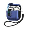 For Airpods 4 Case Magnet Security Lock Cover With Lanyard Full Body Protection Shockproof Earphone Charging Box For Airpods Pro 3 2