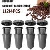Reusable Coffee Filter Durable Coffee Maker Filter Coffee Funnel Baskets Coffee Strainers Plastic Material for Coffee