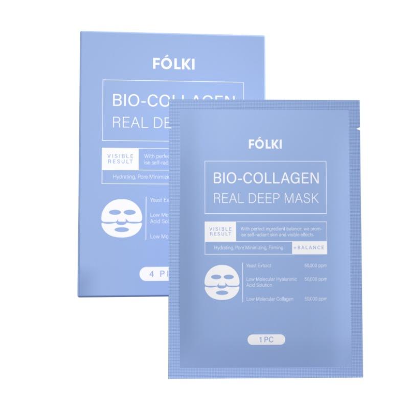 

BIO-COLLAGENREAL DEEP MASK 4 pieces of BIO-COLLAGEN MASK