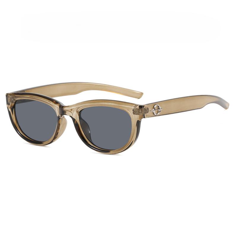 Galaxy Nebula Oval Sunglasses New Sunglasses Korean Version Internet Red Street Pop Hip Hop Sunglasses
