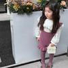 Stylish Pearl Kids Handbag Chic Solid Color Unisex Toddler Crossbody Purse For Children