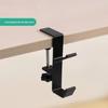 Adjustable Double Layer Aluminum Alloy Headphone Stand Wide Compatibility Easy Assembly For Desk Organization
