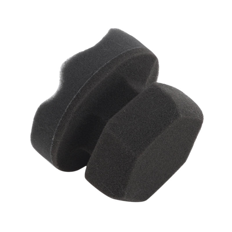 Car Wax Polishing Sponge Hexagonal Grip Applicator Hand Tire Wax Sponge High Density Foam Sponge For Auto Waxing Accessories