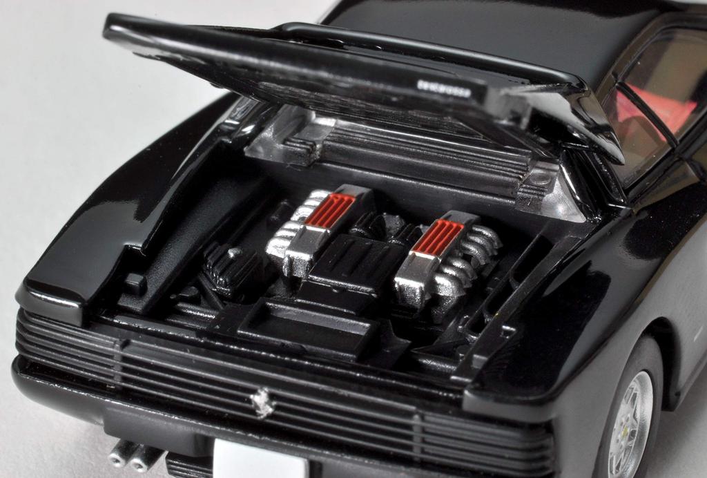 Tomica Limited Vintage Neo Ferrari Testarossa Late Model Black Finished Product 1/64 TLV-NEO