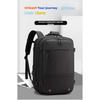 Vacuum Compression Mens Backpack Expandable Large Capacity Multi Functional Laptop Bag Short Trip Travel Hiking Pack