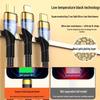 66W 3-in-1 Data Cable: Fast Charging 120W 6A for Apple, Huawei, and More