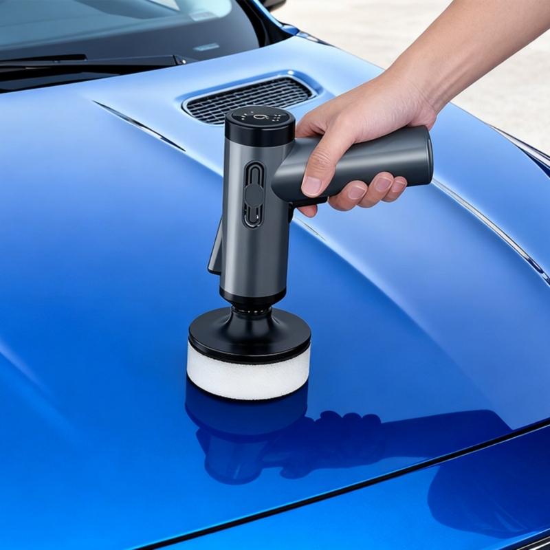 Double Action Car Polisher Electric Car Buffer Polisher Quiet Operation Under 60dB Ideal For Home Professional Use