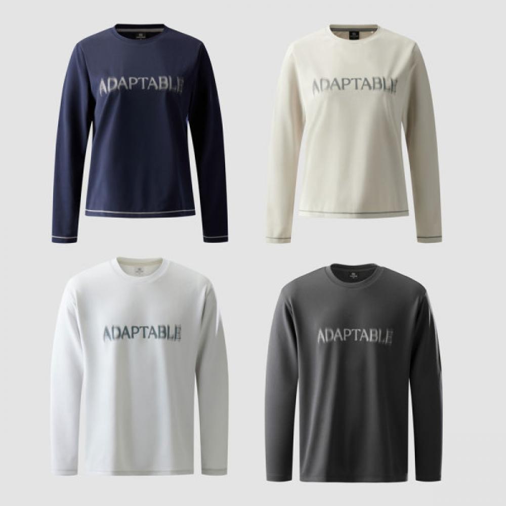 

Kolon SporTs PrinT Round T shirT 4 Choices light beige/90