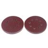 10Pcs 5 Inch 8-Hole Alumina Sanding Pad Sanding Sheet Polishing Sand Paper Sanding Discs Abrasive Polishing Tool For Metal Wood