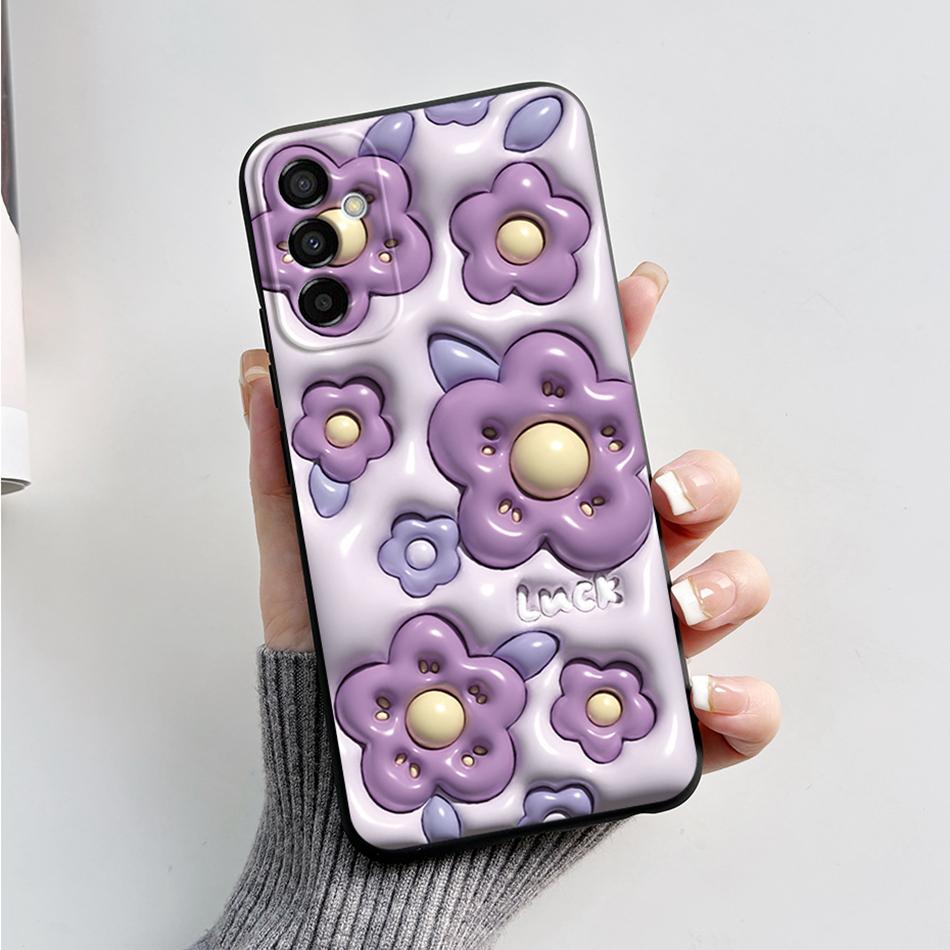 For Samsung Galaxy M52 5G Case Galaxy M23 Astronaut Soft Silicone Phone Cases For Samsung M52 M23 5G Cover M52 5G Fundas Bumper