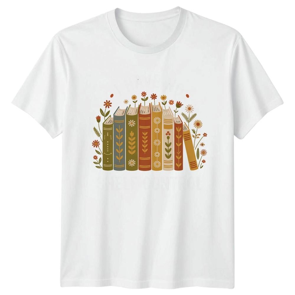I Have No Shelf Control Reading Books Hobbies Unisexs TShirt Unisexs Graphic Tee S