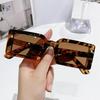 Rectangle Frame Sunglasses Women's Stylish Jelly Color Sun Eyeglasses Summer Y2k Travel Eyewear UV400    Latest