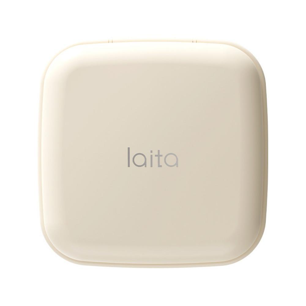 High-frequency Vibration Contact Lens Cleaner USB Rechargeable Ultrasonic Lens Cleaner  Travel Use бежевый