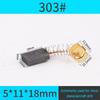 10pcs Motor Carbon Brush Set Replacement Parts Carbon Brush Electric Hammer Cutting Polishing Machine Power Tool Electric Tools
