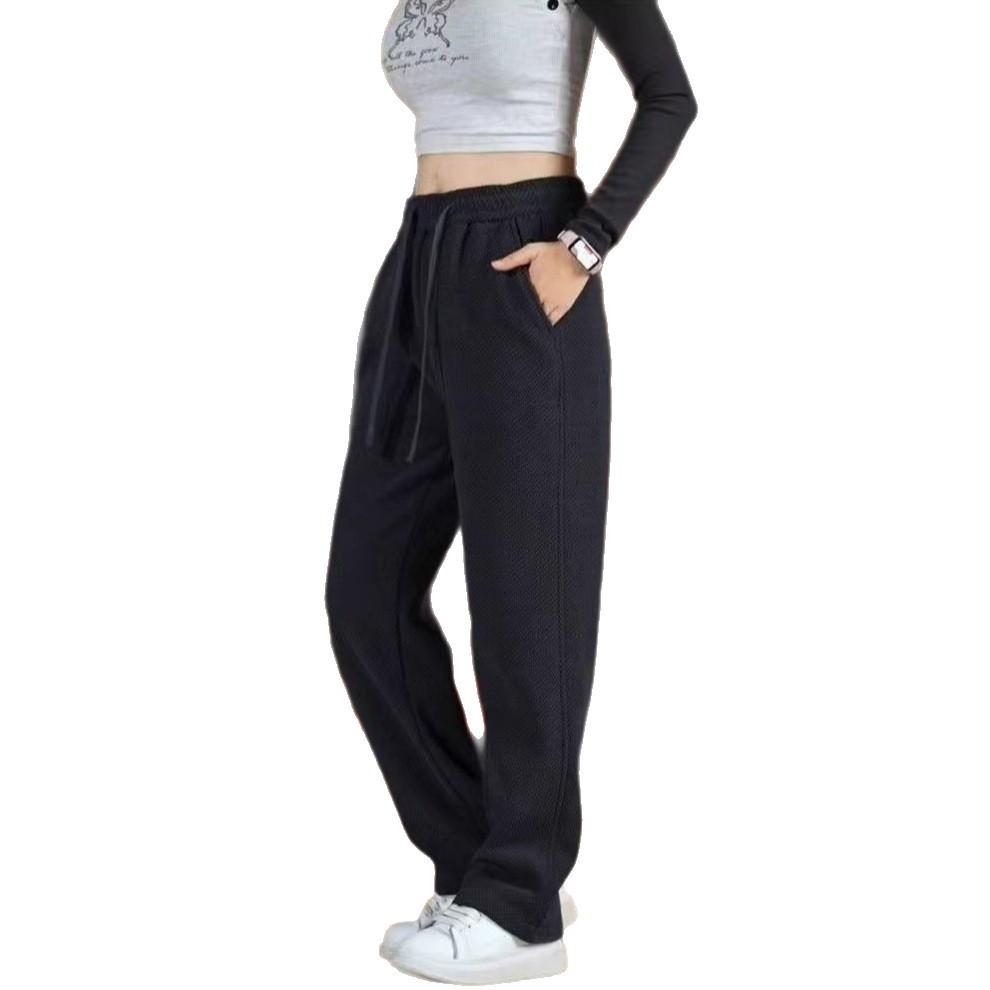 Thickened new casual pants men's autumn and winter twill-knitted casual trousers drape men's casual trousers