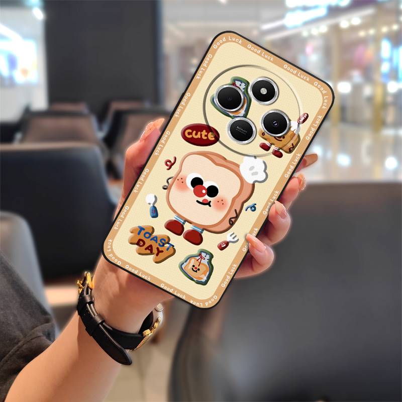 Protective Full Wrap Phone Case For Redmi 14C 4G/14R 5G/A3 Pro 4G/POCO C75 Graffiti Anti-knock Phone Pouch Soft Case TPU