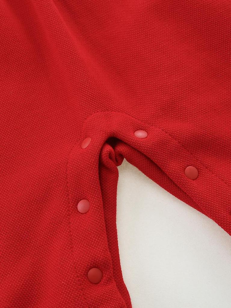 Autumn Long Sleeve Baby Romper – Newborn/1-Year-Old Girl Outfit