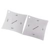 2Pcs/Set Stainless Steel Guitar Notched Radius Gauges For Measuring Fingerboard Radius Guitar Neck Fretboard Tool Ruler