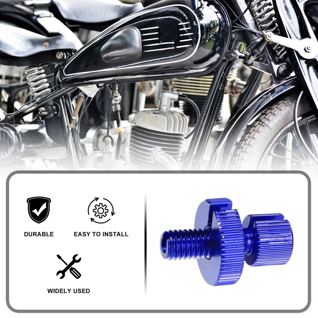 uxcell 4 Stück M8 Bremskupplungskabel-Einstellschraube Einstellschraube Einstellschraube Einstellbolzen mit