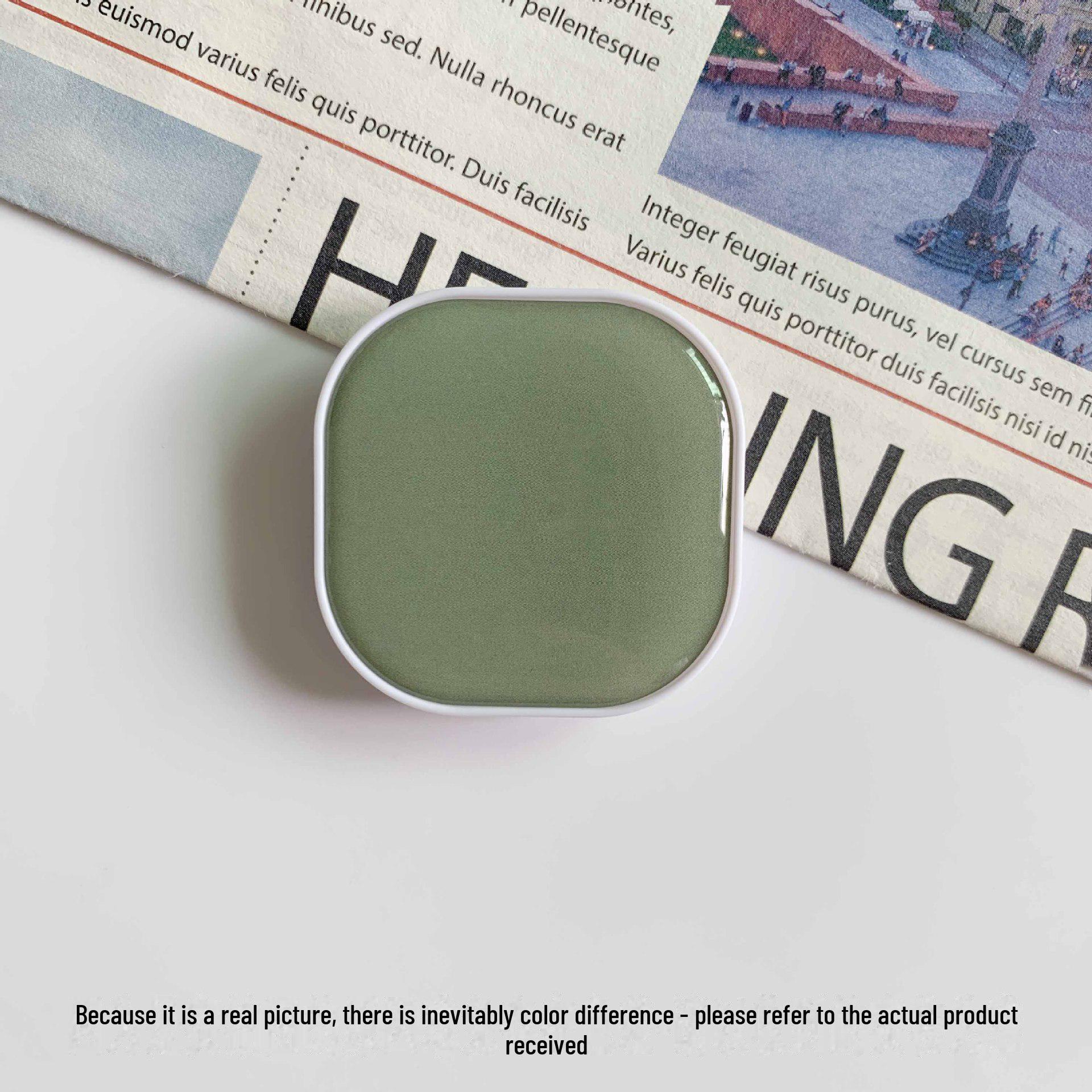 

Поворотний квадратний тримач для мобільного телефону: Складний, одноколірний, багатофункціональний із логотипом DIY N17 світло-зелений колір