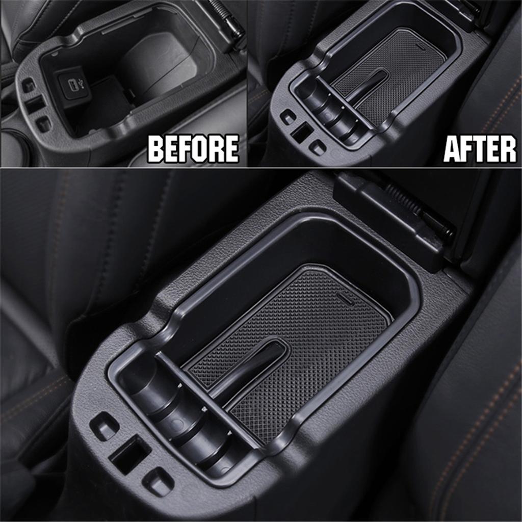 Center Console Gear Shift Side Storage Box Armrest Box Organzier for Jeep Compass 2017-2026 Interior Accessories Stowing Tidying