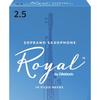 ANCHES DE SAXOPHONE SOPRANO RICO ROYAL 2.5
