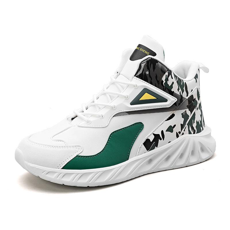 Modne Męskie Buty 2024 Zima Moda Outdoorowa Moda Buty Casual Styl Sportowy Plus Aksamitne Bawełniane Buty Osobowość Ulica Komfort