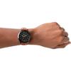 Fossil Men's Minimalist Black Leather Japanese Quartz Fashion Watch FS 5305