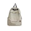 Junior High School Student Schoolbag, Female College Student Letter Backpack, Large-capacity and Versatile Backpack