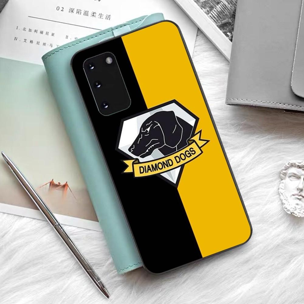 M-Metal Gear S-Solid Game Phone Case Silicone PC+TPU For Samsung S10 20 30 22 23 24 Plus Lite Ultra Cover