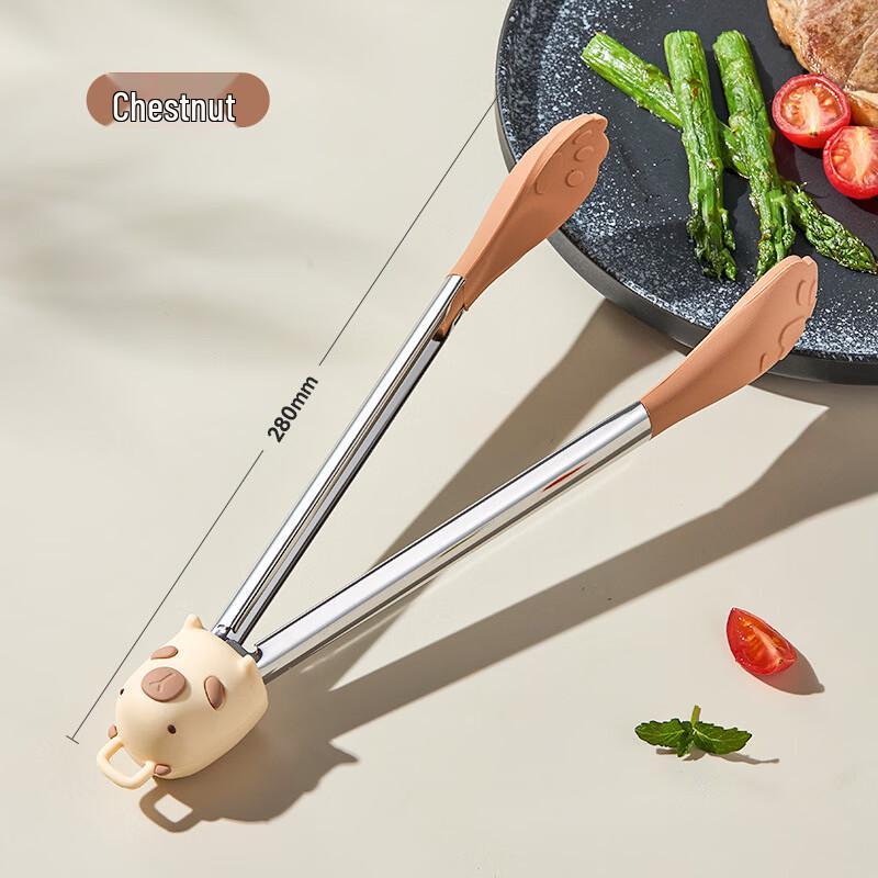 ZISIZ Stainless Steel Kitchen Tongs