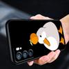 Cartoon Zweifel Ente Für Oppo Reno7 Reno6 Pro Plus A54 5G Handyhülle Find X6 X5 A53 A52 A9 2020 A15 A95 A17 A16 A76 A74 A57 Hülle