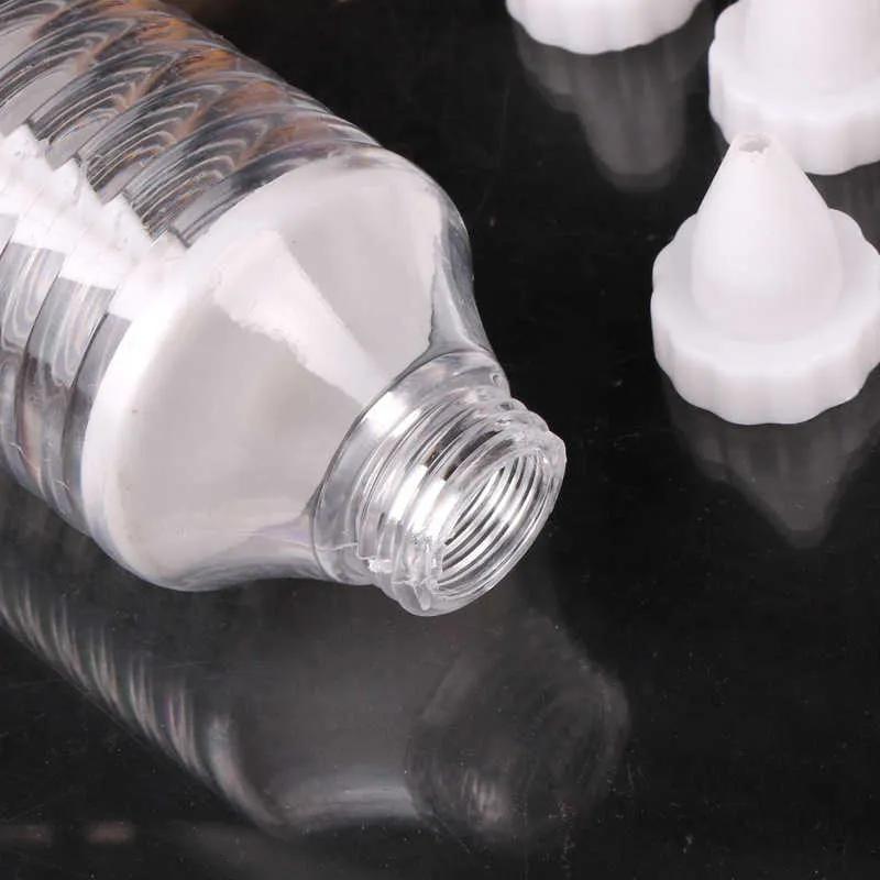 Herramienta para Hornear Galleta de Mantequilla Pistola para Galletas Boquilla de Montaje Dispositivo Manual DIY Lechera Plástico Ocho Pastel Transparente Limpio Sanitario TLY072