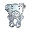 Bear Metal Cutting Dies Stencils for DIY Scrapbooking Decorative Embossing Paper
