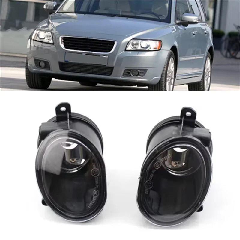 Fog Light Driving Lamp 30764930 30764931 1 Pair Left& Right Front Bumper For Volvo S40 V50 2008- 2011