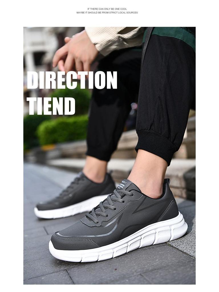Nowy Trend Koreańskie Męskie Outdoorowe Wodoodporne Buty Sportowe - Duży Rozmiar